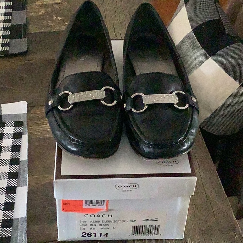 Coach loafers